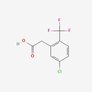 aladdin 阿拉丁 C700997 5-氟-2-三氟甲基苯乙酸 261763-25-1 ≥98%