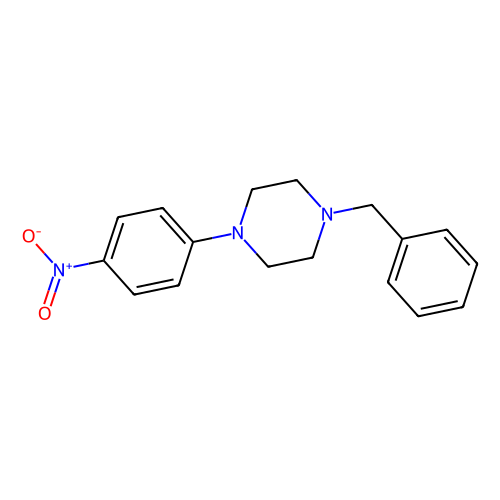 aladdin 阿拉丁 B181866 1-苄基-4-(4-硝基苯基)哌嗪 16155-08-1 ≥98%