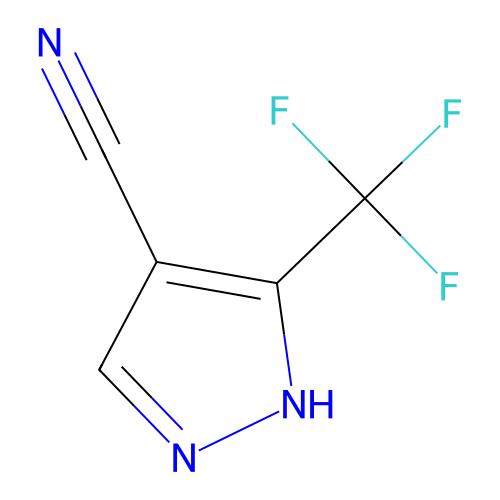 aladdin 阿拉丁 H678817 3-(三氟甲基)-1H-吡唑-4-甲腈 318951-60-9 ≥95%