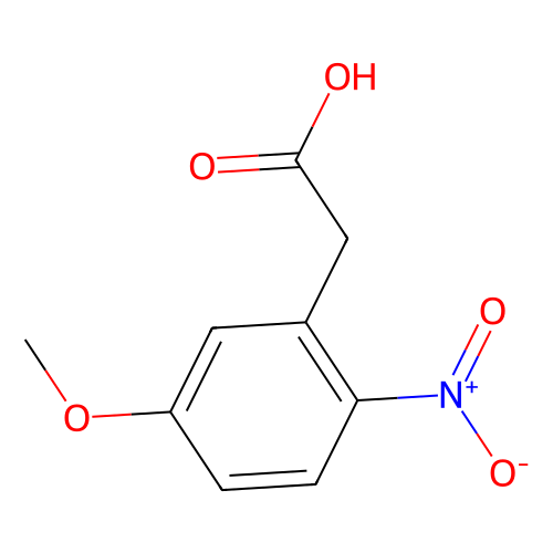 aladdin 阿拉丁 M192002 2-(5-甲氧基-2-硝基苯基)乙酸 20876-29-3 ≥97%