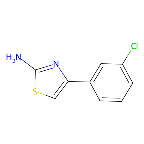 aladdin 阿拉丁 C188004 4-(3-氯苯基)噻唑-2-胺 90533-23-6 ≥97%
