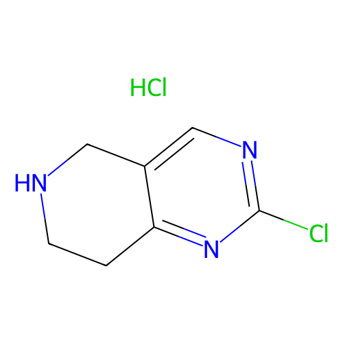 aladdin 阿拉丁 C173330 2-氯-5,6,7,8-四氢吡啶并[4,3-D]嘧啶盐酸盐 1314723-39-1 ≥97%