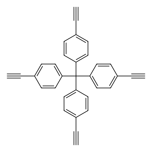 aladdin 阿拉丁 T162678 四(4-乙炔基苯基)甲烷 177991-01-4 ≥98%