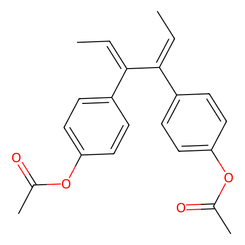 aladdin 阿拉丁 B152898 3,4-双(4-乙酰氧基苯)-2,4-己二烯 84-19-5 ≥95%