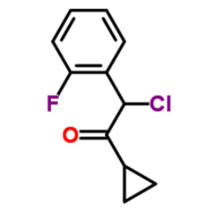 2-氯-1-环丙基-2-(2-氟苯基)乙酮；178688-43-2