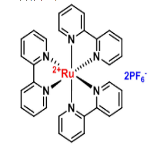 60804-74-2，Ru(bpy)3(PF6)2，三(2,2'-联吡啶)钌二(六氟磷酸)盐