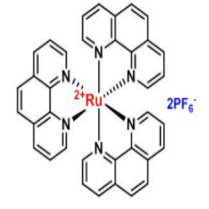 60804-75-3，Ru(phen)3(PF6)2，三(1,10-菲咯啉)钌(II)双(六氟磷酸盐)
