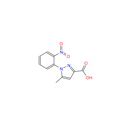 5-甲基-1-(2-硝基苯基)-1H-吡唑-3-羧酸