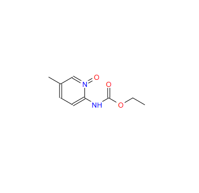 2-Pyridinecarbamicacid, 5-methyl-, ethyl ester, 1-oxide