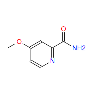 90151-10-3；4-甲氧基吡啶甲酰胺；4-METHOXY-PYRIDINE-2-CARBOXYLIC ACID AMIDE