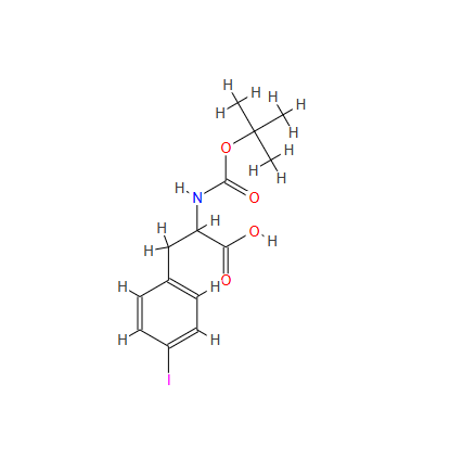Boc-4-碘-DL-苯丙氨酸