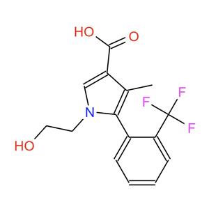 1632002-11-9   (5S)-1-(2-羟乙基)-4-甲基-5-[2-(三氟甲基)苯基]-1H-吡咯-3-羧酸
