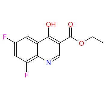 107555-38-4；6,8-二氟-4-羟基喹啉-3-羧酸乙酯；Ethyl 6,8-difluoro-4-hydroxyquinoline-3-carboxylate