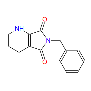 1076198-93-0；6-苄基-1,2,3,4-四氢-6H-吡咯并[3,4-B]吡啶-5,7-二酮；6-Benzyl-5,7-dioxo-hexahydropyrrolo[3,4-b]pyridine