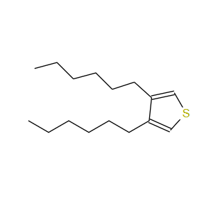 122107-04-4；3,4-二己基噻吩；3,4-Dihexylthiophene