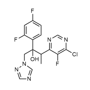 (2R,3S/2S,3R)-3-(6-氯-5-氟嘧啶-4-基)-2-(2,4-二氟苯基)-1-(1H-1,2,4-三唑-1-基)-2-丁醇盐酸盐