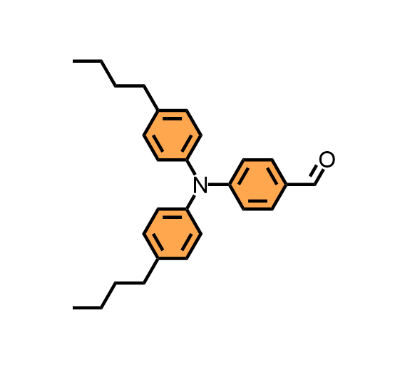 4-二(4-丁基苯基)氨基苯甲醛