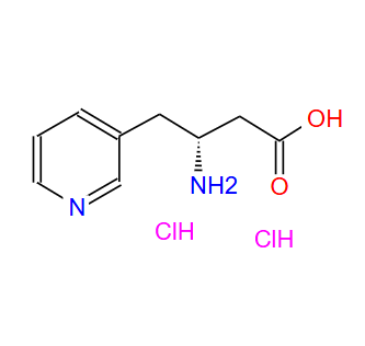 269396-64-7；(R)-3-氨基-4-(3-吡啶基)丁酸二盐酸盐；(R)-3-AMINO-4-(3-PYRIDYL)-BUTYRIC ACID-2HCL