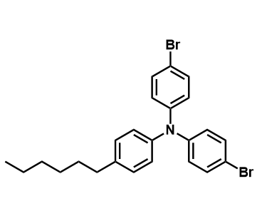 4-溴-N-(4-溴苯基)-N-(4-己基苯基)苯胺