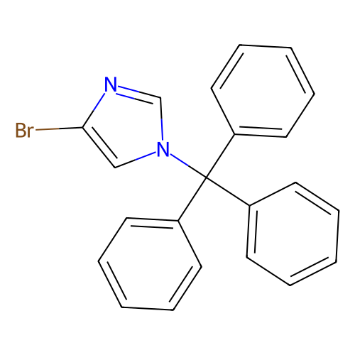 aladdin 阿拉丁 B187571 4-溴-1-三苯甲基-1H-咪唑 87941-55-7 ≥98%