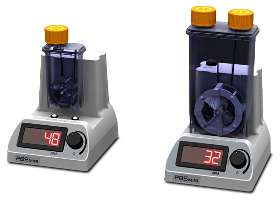 PBS Mini可灌流垂直轮生物反应器一次性容器0.1L/0.5L｜PBS Biotech