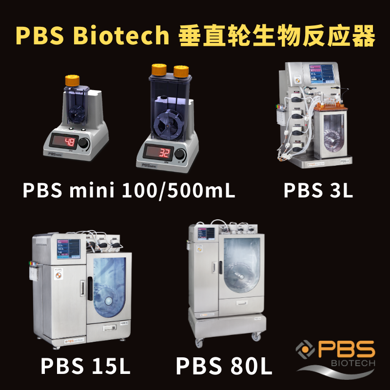 PBS垂直轮一次性生物反应器3L｜PBS Biotech