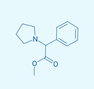 2-苯基-2-(吡咯烷-1-基)乙酸甲酯  100609-39-0
