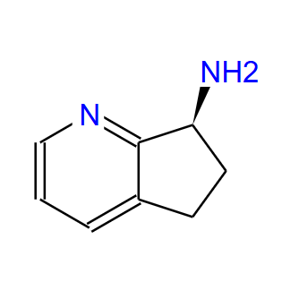 502612-54-6；(7S)-6,7-二氢-5H-7-氨基–环戊[B]并吡啶；5H-Cyclopenta[b]pyridin-7-amine,6,7-dihydro-,(7S)-(9CI)