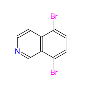 5,8-二溴异喹啉  5, 8-Dibromoquinoline  81045-39-8