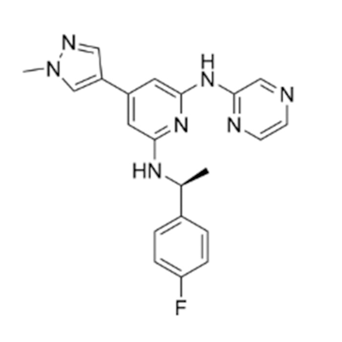 aladdin 阿拉丁 I646262 Ilginatinib 1239358-86-1 Moligand?, ≥98%
