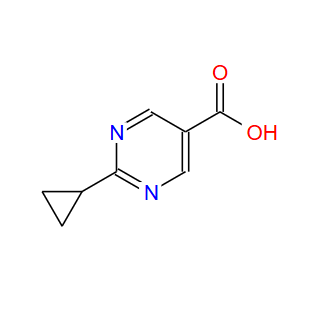 648423-79-4；2-环丙基嘧啶-5-羧酸；5-Pyrimidinecarboxylic acid, 2-cyclopropyl- (9CI)