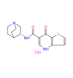 7-氧代-N-[3(R)-奎宁环基]-4,7-二氢噻吩并[3,2-B]吡啶-6-甲酰胺盐酸盐