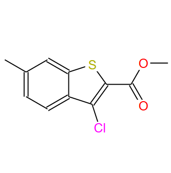 59812-34-9;3-氯-6-甲基苯并[B]噻吩-2-羧酸甲酯;METHYL 3-CHLORO-6-METHYLBENZO(B)THIOPHE