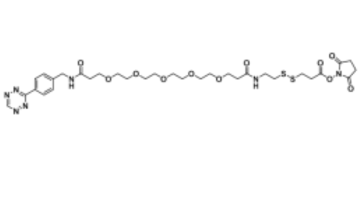 Tetrazine-PEG5-SS-NHS ester，四嗪-五聚乙二醇-二硫键-N-羟基琥珀酰亚胺酯