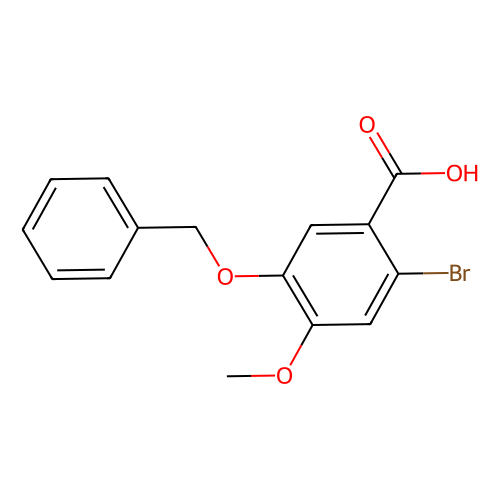 aladdin 阿拉丁 B152434 5-苄氧基-2-溴-4-甲氧苯甲酸 24958-42-7 ≥97%(HPLC)