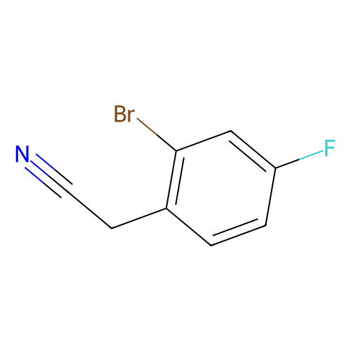 aladdin 阿拉丁 B185555 2-溴-4-氟苯基乙腈 61150-58-1 ≥98%