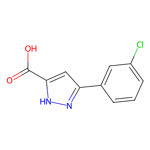 aladdin 阿拉丁 C185460 5-(3-氯苯基)-1H-吡唑-3-羧酸 595610-50-7 ≥96%