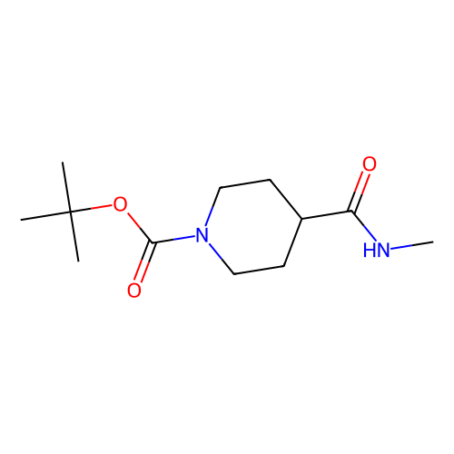 aladdin 阿拉丁 T331541 1-叔丁氧羰基哌啶-4-羧酸甲基酰胺 544696-01-7 ≥98%