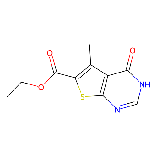 aladdin 阿拉丁 E330606 5-甲基-4-氧代-3,4-二氢噻吩并[2,3-d]-嘧啶-6-甲酸乙酯 17417-67-3 ≥97%