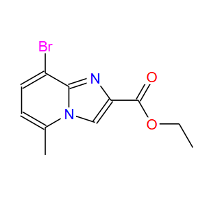 135995-45-8；8-溴-5-甲基咪唑并[1,2-A]砒啶-2-羧酸乙酯；Ethyl 8-bromo-5-methylimidazo[1,2-a]pyridine-2-carboxylate