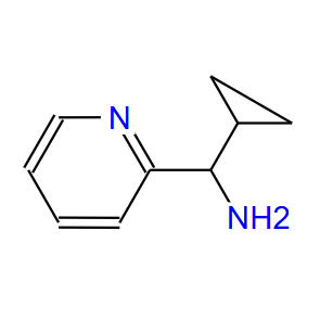 535925-68-9；1-环丙基-1-(2-吡啶基)甲胺；2-Pyridinemethanamine,alpha-cyclopropyl-(9CI)