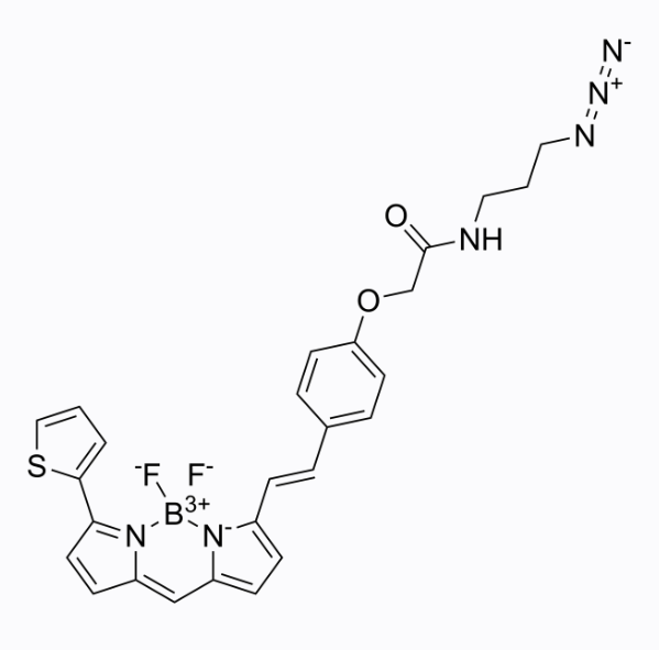 BDP 630/650叠氮化物，BDP 630/650 azide，BODIPY 630/650 azide