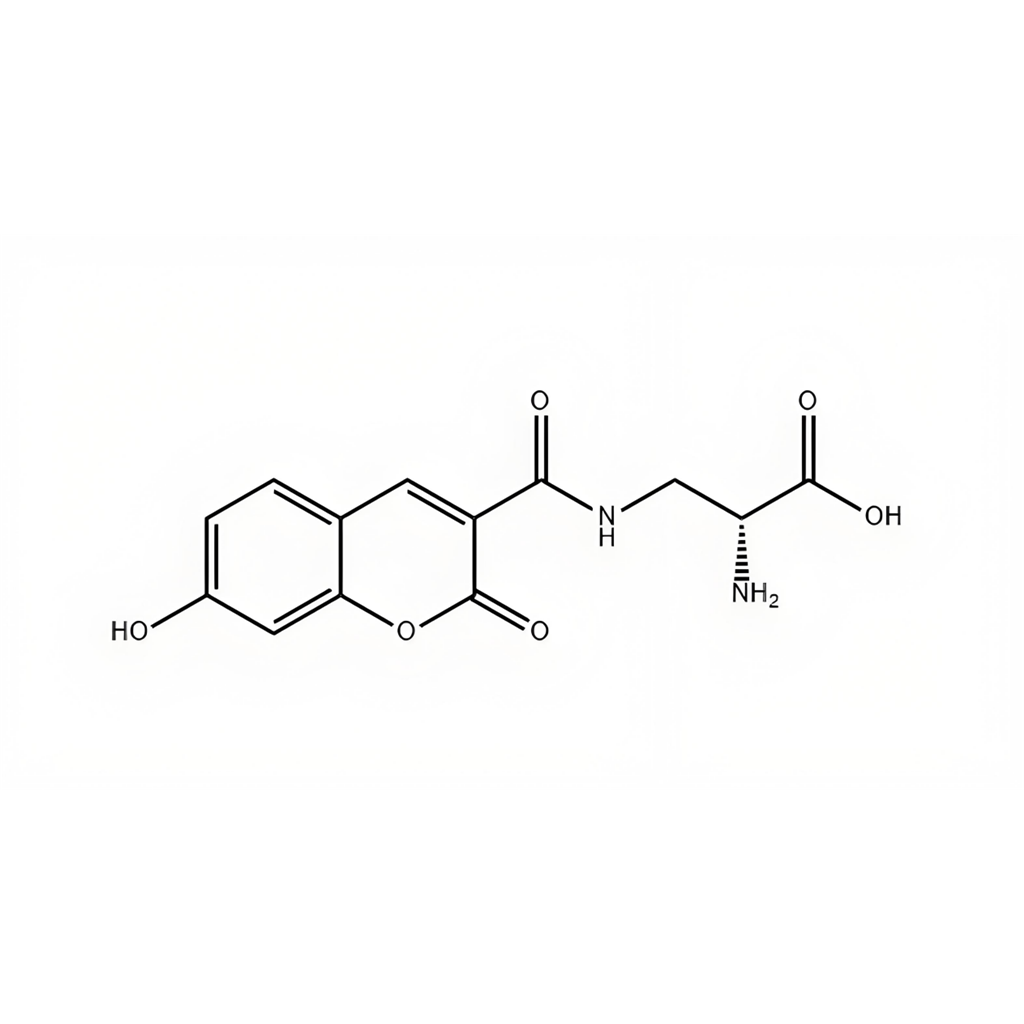 1417905-41-9，HADA，3-[(2-Oxo-7-hydroxy-2H-1-benzopyran-3-yl)carbonylamino]-D-alanine