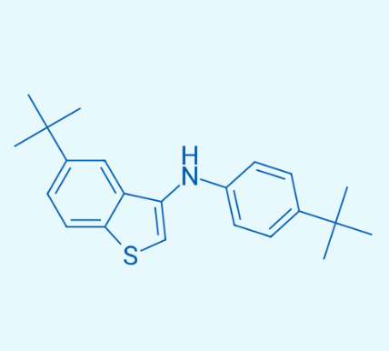 5-(叔丁基)-N-(4-(叔丁基)苯基)苯并[b]噻吩-3-胺  2648147-42-4