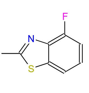2-甲基-4-氟苯并噻唑   4-Fluoro-2-methylbenzothiazole    1188031-81-3