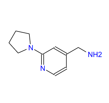876316-38-0；(2-(吡咯烷-1-YL)吡啶-4-基)甲胺；(2-PYRROLIDIN-1-YLPYRID-4-YL)METHYLAMINE