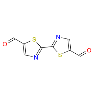  2,2'-双噻唑]-5,5'-二甲醛   2,2'-Bithiazole]-5,5'-dicarboxaldehyde   259542-09-1
