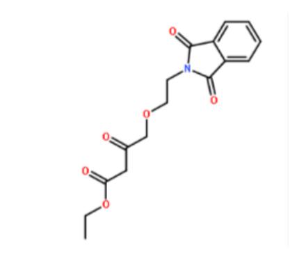 乙基-4-(2-邻苯二甲酰亚胺基乙氧基)乙酰乙酸乙酯  88150-75-8