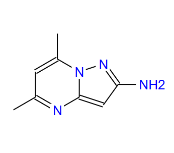 1605-78-3；5,7-二甲基吡唑并[1,5-A]嘧啶-2-胺；5,7-DIMETHYLPYRAZOLO[1,5-A]PYRIMIDIN-2-AMINE