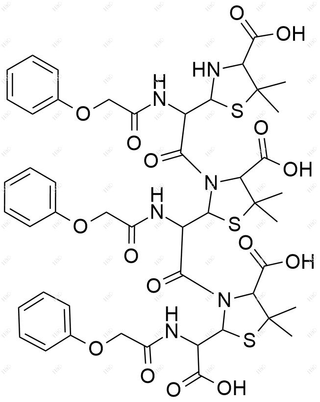 青霉素V钾三聚体